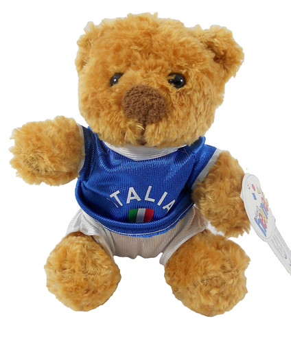 Orso peluche cm maglia - 15,