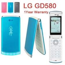 Cellulare LG GD580 originale sbloccato Lollipop dLite Cookie flip 2,8" 3MP GSM 3G