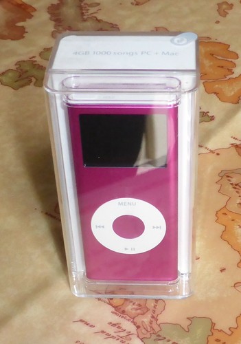 Apple ipod nano rosa 2 - apple,