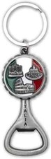 Cavatappi portachiavi acciaio