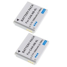 2X Batteria NB-6L NB-6LH per Canon PowerShot SD770 SD980 SD1200 SD1300 SD3500 IS