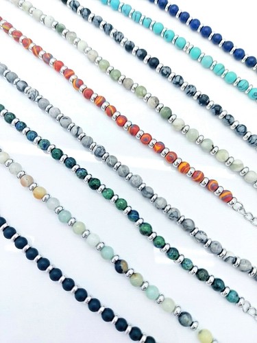 Naturale gemme acciaio - gemme, &