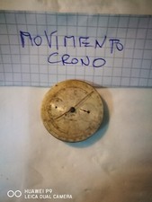 Movimento crono con quadrante anni 40/50