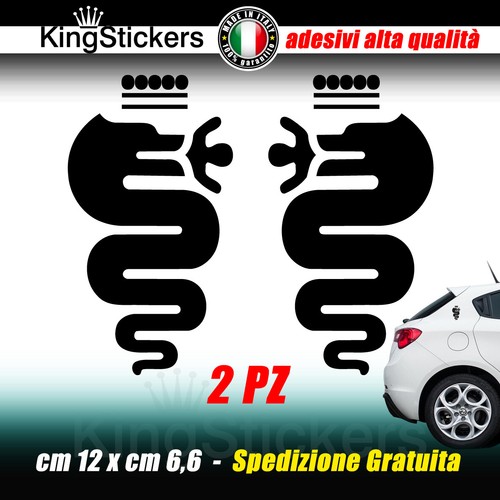 Adesivi biscione alfa romeo - adesivi,
