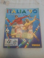 ALBUM PANINI CALCIATORI MONDIALE ITALIA 1990  DA RECUPERO CON CIRCA 350 FIGURINE