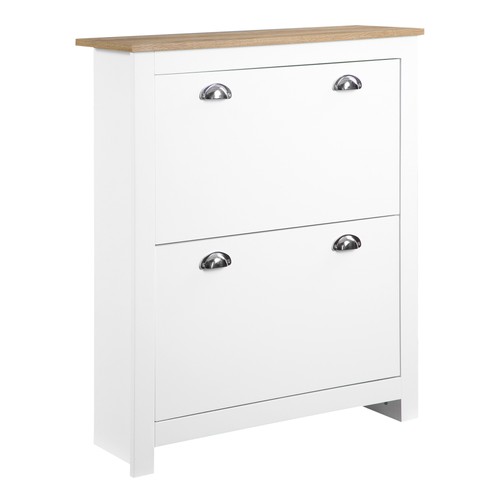 Homcom scarpiera slim - scarpiera,