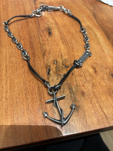 Collana uomo acciaio e - collana,