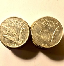  monete 10 lire 33 Pz