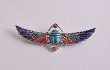 Spilla argento scarabeo - spilla,