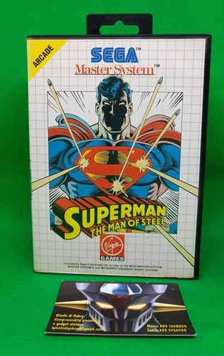 Sega master system superman - -,