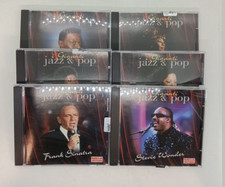 I GIGANTI JAZZ POP 6xCD NAT KING COLE ARETHA FRANKLIN FITZGERALD SINATRA WONDER