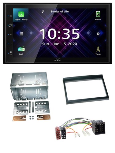 Jvc dab 2din mp3 - mp3, usb