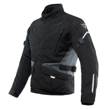 GIACCA MOTO DAINESE UOMO TEMPEST 3 D-DRY® IMPERMEABILE NERO GRIGIO TOURING