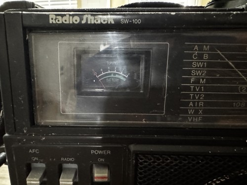Radio shack sw100 - radio,