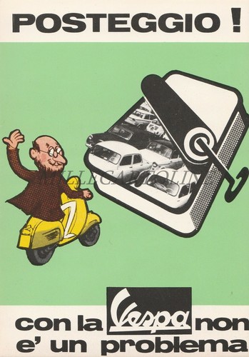 Vespa posteggio non - *,