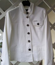 Giubbotto giacca donna ARMANI JEANS Tg. 48 colore bianco per primavera/estate