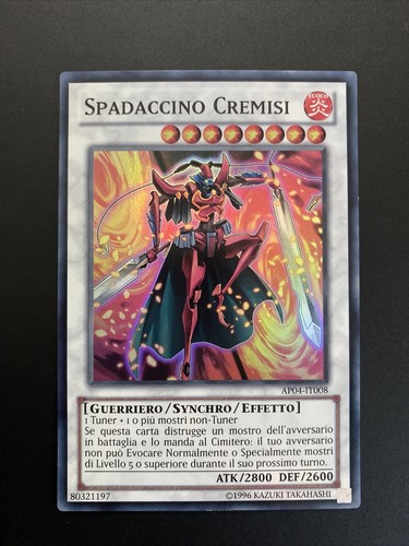 Spadaccino cremisi - gi, oh