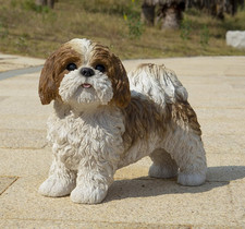 Regalo Shih in piedi marrone e