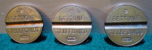 Gettone telefonico 7506 7606 - gettone,