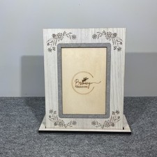 Cornice Portafoto SHABBY CHIC Grigia | Design Floreale ,BRIMANY