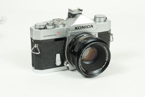 Konica autoreflex fotocamera - t,
