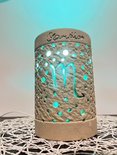 Lampada artigianale pietra