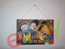 TARGA legno PIETRO PACCIANI mostro firenze compagni merende figure trash action