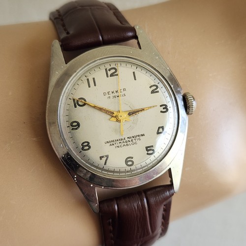 Orologio uomo vintage dekker - uomo,