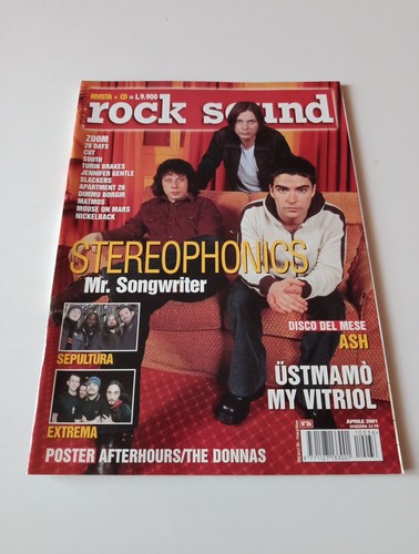 Rivista rock sound 2001 - rivista,