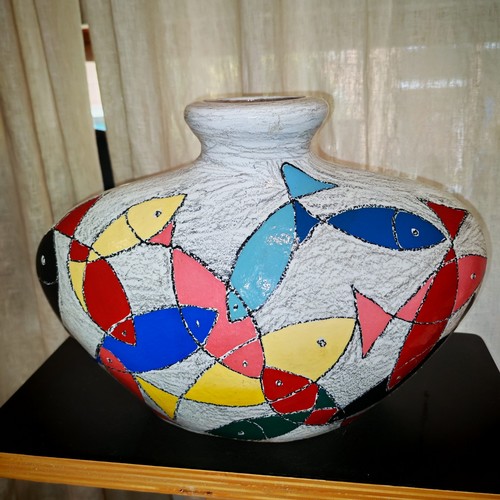 Vaso ceramica marcello fantoni - vaso,