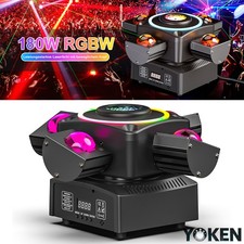 180W Laser Moving Head Spot RGBW LED Strobe 5IN1 Bühnenlicht DMX DJ Party Show