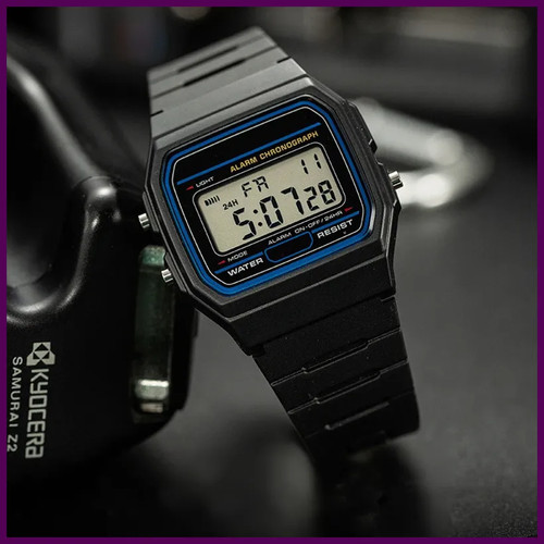 Orologio polso led - orologio, quadrato
