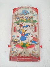 Flipper giocattolo Disney Paperino  by ARCOFALC vintage'70 45x22cm Plastica -XXX