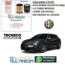 KIT TAGLIANDO 3 FILTRI ALFA