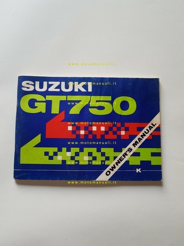 Suzuki 750 1972 - 750, uso