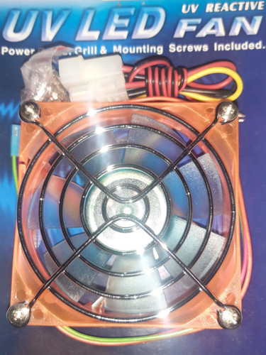 Ventola acmecom led rossa - led, uv
