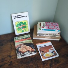 Lotto 10 libri cucina vintage