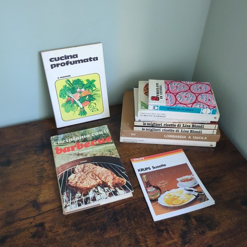 Lotto libri cucina vintage - 10,