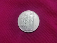 100 Lire MINERVA 1956 - Repubblica Italiana