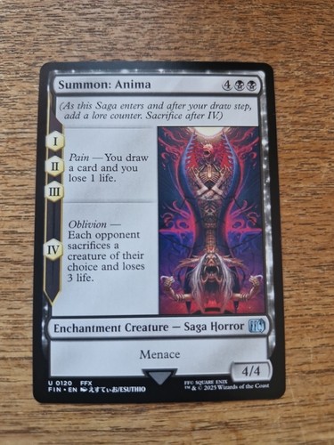 Summon anima 0120 carta - u,