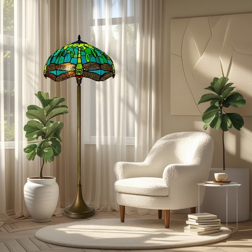 Lampada terra verde tiffany - terra,