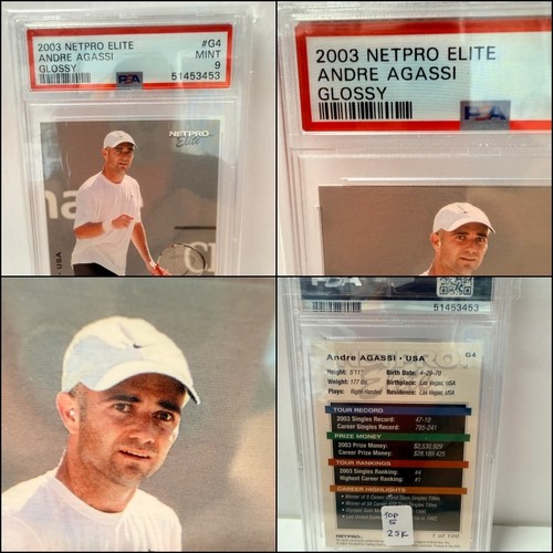 Netpro elite 100 andre agassi - netpro,
