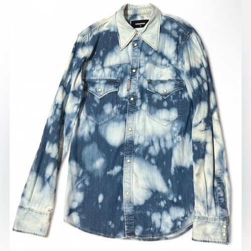 Camicia dsquared2 sbiancata - camicia,