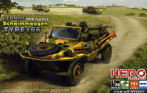 Hero hobby f35001 carro - hero, 1/35
