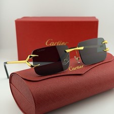 Cartier Big C Rimless Gold