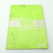 Manuale officina originale Suzuki RGV 250 manuale riparazione manual C5485