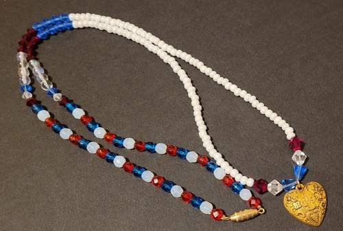 Red white blue - red, heart