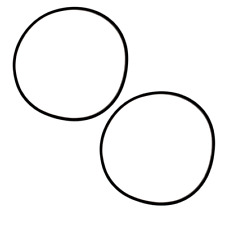 2 guarnizioni pentola pentola a pressione Calderoni 4 -5 e 7 litri