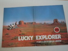 advertising Pubblicità 1993 MOTO CAGIVA ELEFANT 750 LUCKY EXPLORER