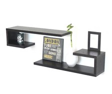 SET 2 MENSOLE DA PARETE DESIGN